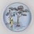 Sheila Bridges (American, born 1964). <em>Basketball Accent Plate</em>. Bone china, 11/16 × 8 1/8 in. (1.8 × 20.6 cm). Brooklyn Museum, Gift of Wedgwood© Fiskars UK Limited, 2023.34.3 (Photo: Brooklyn Museum, 2023.34.3_overall_PS20.jpg)