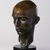 Richmond Barthé (American, 1901–1989). <em>Harald Kreutzberg</em>, first cast c. 1933. Bronze, bronze head: 12 3/8 × 7 1/4 × 6 1/8 in. (31.4 × 18.4 × 15.6 cm). Brooklyn Museum, Gift of Charlynn and Warren Goins, in honor of the Brooklyn Museum's 200th Anniversary, 2023.46.3. © artist or artist's estate (Photo: Brooklyn Museum, 2023.46.3_threequarter_PS20.jpg)