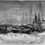 Hendrik Willem Mesdag (Dutch, 1831-1915). <em>Boats on a Beach</em>, 1896. Watercolor on paper, 20 1/4 x 28 in. Brooklyn Museum, Bequest of William H. Herriman, 21.137 (Photo: Brooklyn Museum, 21.137_glass_bw.jpg)