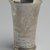 Henricus Boelen (1697-1755). <em>Beaker</em>, ca. 1730. Silver, Height: 6 3/4 in. (17.2 cm). Brooklyn Museum, Gift of Timothy Ingraham Hubbard, 21.236. Creative Commons-BY (Photo: Brooklyn Museum, 21.236_view1_PS2.jpg)