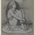 Elihu Vedder (American, 1836-1923). <em>Bound Angel</em>, 1891. White chalk and black Conté crayon on bluish-green, moderately thick, slightly textured wove paper, Sheet: 11 1/2 x 8 7/8 in. (29.2 x 22.5 cm). Brooklyn Museum, Bequest of William H. Herriman, 21.482 (Photo: Brooklyn Museum, 21.482_IMLS_PS3.jpg)