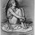 Elihu Vedder (American, 1836-1923). <em>Bound Angel</em>, 1891. White chalk and black Conté crayon on bluish-green, moderately thick, slightly textured wove paper, Sheet: 11 1/2 x 8 7/8 in. (29.2 x 22.5 cm). Brooklyn Museum, Bequest of William H. Herriman, 21.482 (Photo: Brooklyn Museum, 21.482_acetate_bw.jpg)