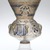  <em>Mosque Lamp</em>, 13th-14th century. Colorless glass; blue, green, red, yellow, and white enamels; and gold;  free blown, applied, enameled, and gilded; tooled on the pontil, includes base, now detached: 12 x 8 in. (30.5 x 20.3 cm). Brooklyn Museum, Bequest of William H. Herriman, 21.484. Creative Commons-BY (Photo: Brooklyn Museum, 21.484_side1_PS2.jpg)