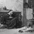 Elihu Vedder (American, 1836-1923). <em>The Dead Alchemist</em>, 1868. Oil on panel, 14 7/16 x 20 1/16 in. (36.6 x 51 cm). Brooklyn Museum, Bequest of William H. Herriman, 21.78 (Photo: Brooklyn Museum, 21.78_bw.jpg)