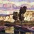 Sven Birger Sandzén (American, 1871-1954). <em>Creek at Moonrise</em>, 1921. Oil on canvas, 35 7/8 x 48 1/16 in. (91.1 x 122 cm). Brooklyn Museum, Gift of Dr. and Mrs. Henry Goddard Leach, 22.101 (Photo: Brooklyn Museum, 22.101.jpg)