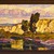 Sven Birger Sandzén (American, 1871-1954). <em>Creek at Moonrise</em>, 1921. Oil on canvas, 35 7/8 x 48 1/16 in. (91.1 x 122 cm). Brooklyn Museum, Gift of Dr. and Mrs. Henry Goddard Leach, 22.101 (Photo: Brooklyn Museum, 22.101_SL3.jpg)