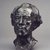 Auguste Rodin (French, 1840-1917). <em>Gustav Mahler</em>, 1909; cast between 1910-1914. Bronze, 13 3/8 x 11 x 9 3/4 in.  (34.0 x 27.9 x 24.8 cm). Brooklyn Museum, Ella C. Woodward Memorial Fund, 22.10. Creative Commons-BY (Photo: Brooklyn Museum, 22.10_transp6243.jpg)