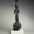 Luba. <em>Water Pipe</em>, 19th century. Wood, leather, clay, 23 x 3 3/4 x 9 in. (58.4 x 9.5 x 22.9 cm). Brooklyn Museum, Brooklyn Museum Collection, 22.1108a-b. Creative Commons-BY (Photo: Brooklyn Museum, 22.1108.jpg)