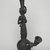 Luba. <em>Water Pipe</em>, 19th century. Wood, leather, clay, 23 x 3 3/4 x 9 in. (58.4 x 9.5 x 22.9 cm). Brooklyn Museum, Brooklyn Museum Collection, 22.1108a-b. Creative Commons-BY (Photo: Brooklyn Museum, 22.1108a-b_PS2.jpg)
