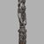 Ngala (Mbangala). <em>Staff (Mvwala)</em>, late 19th or early 20th century. Wood, copper wire, applied materials, 29 x 1 1/4 x 1 1/4in. (73.7 x 3.2 x 3.2cm). Brooklyn Museum, Museum Expedition 1922, Robert B. Woodward Memorial Fund, 22.1134. Creative Commons-BY (Photo: Brooklyn Museum, 22.1134_detail_threequarter_PS2.jpg)