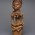 Yombe. <em>Figure of Mother and Child (Phemba)</em>, 19th century. Wood, 11 1/4 x 2 3/4 in. (30.0 x 7.0 cm). Brooklyn Museum, Museum Expedition 1922, Robert B. Woodward Memorial Fund, 22.1137. Creative Commons-BY (Photo: Brooklyn Museum, 22.1137_SL3.jpg)