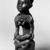 Yombe. <em>Figure of Mother and Child (Phemba)</em>, 19th century. Wood, 11 1/4 x 2 3/4 in. (30.0 x 7.0 cm). Brooklyn Museum, Museum Expedition 1922, Robert B. Woodward Memorial Fund, 22.1137. Creative Commons-BY (Photo: Brooklyn Museum, 22.1137_threequarter_left_bw.jpg)