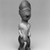 Kongo. <em>Standing Male Figure</em>, 19th or 20th century. Wood, pigment, 7 3/4 x 2 x 2 1/4in. (19.7 x 5.1 x 5.7cm). Brooklyn Museum, Museum Expedition 1922, Robert B. Woodward Memorial Fund, 22.1428. Creative Commons-BY (Photo: Brooklyn Museum, 22.1428_bw.jpg)