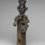 Yaka. <em>Slit-Drum Hunting Charm (N-kookwa Ngoombu)</em>, 19th century. Wood, iron, seedpods, fiber, horn, fur, glass, beads, organic material, 12 3/16 x 2 3/4 x 2 in. (31 x 7 x 5.1 cm). Brooklyn Museum, Museum Expedition 1922, Robert B. Woodward Memorial Fund, 22.1461. Creative Commons-BY (Photo: Brooklyn Museum, 22.1461_PS2.jpg)