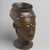 Kuba. <em>Palm Wine Cup (Mbwoongntey)</em>, 19th century. Wood, copper alloy, 6 3/4 x 4 x 5 1/8 in. (17.1 x 10.2 x 13 cm). Brooklyn Museum, Museum Expedition 1922, Robert B. Woodward Memorial Fund, 22.1487. Creative Commons-BY (Photo: Brooklyn Museum, 22.1487_PS2.jpg)
