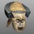 Kuba (Bushoong subgroup). <em>Mask (Pwoom Itok)</em>, late 19th century. Wood, shell, cloth, raffia, pigment, 15 3/8 x 11 1/4 x 11 3/4 in. (39.1 x 28.6 x 29.8 cm). Brooklyn Museum, Museum Expedition 1922, Robert B. Woodward Memorial Fund, 22.230. Creative Commons-BY (Photo: Brooklyn Museum, 22.230_SL1.jpg)
