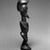 Teke. <em>Figure of a Standing Male</em>, 19th or early 20th century. Wood, 11 15/16 x 2 13/16 in. (30.3 x 7.2 cm). Brooklyn Museum, Museum Expedition 1922, Robert B. Woodward Memorial Fund, 22.491. Creative Commons-BY (Photo: Brooklyn Museum, 22.491_side_bw.jpg)