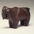 Possibly Zulu. <em>Snuff Container in Form of a Buffalo</em>, 19th century. Wood, metal, 2 1/2 x 6 1/4 x 1 1/2 in.  (6.4 x 15.9 x 3.8 cm). Brooklyn Museum, Gift of Thomas A. Eddy, 22.809. Creative Commons-BY (Photo: Brooklyn Museum, 22.809.jpg)