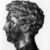Olin Levi Warner (American, 1844-1896). <em>Bust of J. Alden Weir</em>, 1880. Bronze, 22 x 11 1/8 x 9 7/8 in. (55.9 x 28.3 x 25.1 cm). Brooklyn Museum, Gift of Frank L. Babbott, 23.254. Creative Commons-BY (Photo: Brooklyn Museum, 23.254_bw.jpg)