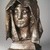 Augustus Saint-Gaudens (American, born Ireland, 1848-1907). <em>Head from the Adams Memorial</em>, modeled 1891, copyrighted 1908. Bronze, 19 5/16 x 12 x 7 1/2 in. (49.1 x 30.5 x 19.1cm). Brooklyn Museum, Robert B. Woodward Memorial Fund, 23.256. Creative Commons-BY (Photo: Brooklyn Museum, 23.256.jpg)