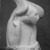 Ivan Meštrovic (Vrpolje, present-day Croatia (former Austro-Hungarian Empire), 1883 - 1962, South Bend, Indiana). <em>Archangel Gabriel</em>, 1918. Marble, 37 × 23 × 9 1/2 in., 369 lb. (94 × 58.4 × 24.1 cm, 167.38kg). Brooklyn Museum, Robert B. Woodward Memorial Fund, 24.280. © artist or artist's estate (Photo: Brooklyn Museum, 24.280_glass_bw.jpg)