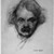 Jerome Myers (American, 1867-1940). <em>Self Portrait</em>, ca. 1920. Chalk on laid paper, Sheet: 16 5/16 x 12 in. (41.4 x 30.5 cm). Brooklyn Museum, Caroline H. Polhemus Fund, 24.551. © artist or artist's estate (Photo: Brooklyn Museum, 24.551_bw_IMLS.jpg)