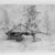 Julian Alden Weir (American, 1852-1919). <em>The Wooden Bridge</em>, 19th century. Etching on thin Japan paper, 5 1/16 x 7 in. (12.9 x 17.8 cm). Brooklyn Museum, Gift of Elizabeth Luther Cary, 25.103 (Photo: Brooklyn Museum, 25.103_bw.jpg)