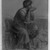 Dante Gabriel Rossetti (British, 1828-1882). <em>Dante</em>, ca. 1879. Charcoal on wove paper, 17 1/2 x 14 1/2 in. (44.5 x 36.8 cm). Brooklyn Museum, Gift of Frank L. Babbott, 25.183 (Photo: Brooklyn Museum, 25.183_acetate_bw.jpg)