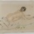 Arthur B. Davies (American, 1862-1928). <em>Nude</em>, n.d. Pastel on beige Japanese laid paper mounted to wood-pulp board, sheet: 11 x 14 1/2 in. (27.9 x 36.8 cm). Brooklyn Museum, Gift of Frank L. Babbott, 25.713. © artist or artist's estate (Photo: Brooklyn Museum, 25.713_uncropped_PS3.jpg)