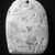  <em>Stela</em>, ca. 1352-1336 B.C.E. Limestone, pigment, 4 13/16 x 3 5/8 x 13/16 in. (12.2 x 9.2 x 2 cm). Brooklyn Museum, Gift of the Egypt Exploration Society, 25.886.22. Creative Commons-BY (Photo: Brooklyn Museum, 25.886.22_back_bw_IMLS.jpg)