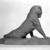 Eugene-Antoine Borga. <em>Lion</em>. Terracotta, 14 x 18 x 8 in. (35.6 x 45.7 x 20.3 cm). Brooklyn Museum, Gift of Walter H. Crittenden, 25.914 (Photo: Brooklyn Museum, 25.914_side2_bw.jpg)