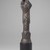 Georg J. Lober (American, 1892-1961). <em>Statuette "Madonna,"</em> 1925. Silver and black stone, 14 3/8 x 3 1/4 x 3 in., 9 lb. (36.5 x 8.3 x 7.6 cm, 4.1kg). Brooklyn Museum, Gift of Bruce Douglas, 26.153. © artist or artist's estate (Photo: Brooklyn Museum, 26.153.jpg)