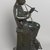 Janet Scudder (American, 1873-1940). <em>Seated Faun</em>, 1924. Bronze, 38 x 14 3/8 x 18 1/4 in. (96.5 x 36.5 x 46.4 cm). Brooklyn Museum, Robert B. Woodward Memorial Fund, 26.184 (Photo: Brooklyn Museum, 26.184_side_PS1.jpg)