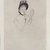 Mary Cassatt (American, 1844-1926). <em>Femme au Mirroir (The Bonnet)</em>, ca. 1891. Drypoint on cream-colored laid paper, Plate: 7 5/16 x 5 3/8 in. (18.6 x 13.6 cm). Brooklyn Museum, Gift of Frank L. Babbott, 26.32 (Photo: Brooklyn Museum, 26.32_SL4.jpg)