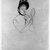 Mary Cassatt (American, 1844-1926). <em>Femme au Mirroir (The Bonnet)</em>, ca. 1891. Drypoint on cream-colored laid paper, Plate: 7 5/16 x 5 3/8 in. (18.6 x 13.6 cm). Brooklyn Museum, Gift of Frank L. Babbott, 26.32 (Photo: Brooklyn Museum, 26.32_bw_IMLS.jpg)