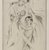 Mary Cassatt (American, 1844-1926). <em>La Glace a Main</em>, ca. 1905. Drypoint on cream colored laid paper, 8 1/8 x 5 13/16 in. (20.7 x 14.8 cm). Brooklyn Museum, Gift of Frank L. Babbott, 26.583 (Photo: Brooklyn Museum, 26.583_PS4.jpg)