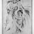 Mary Cassatt (American, 1844-1926). <em>La Glace a Main</em>, ca. 1905. Drypoint on cream colored laid paper, 8 1/8 x 5 13/16 in. (20.7 x 14.8 cm). Brooklyn Museum, Gift of Frank L. Babbott, 26.583 (Photo: Brooklyn Museum, 26.583_bw_IMLS.jpg)