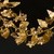 Greek. <em>Wreath</em>, 3rd century–2nd century B.C.E. Gold, 3 15/16 x 10 1/4 x 11 13/16 in. (10 x 26 x 30 cm). Brooklyn Museum, Gift of George D. Pratt, 26.763. Creative Commons-BY (Photo: Brooklyn Museum, 26.763_detail01_black_PS22.jpg)