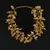 Greek. <em>Wreath</em>, 3rd century–2nd century B.C.E. Gold, 3 15/16 x 10 1/4 x 11 13/16 in. (10 x 26 x 30 cm). Brooklyn Museum, Gift of George D. Pratt, 26.763. Creative Commons-BY (Photo: Brooklyn Museum, 26.763_overall01_black_PS22.jpg)