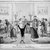 George Cruikshank (British, 1792-1878). <em>Les Graces.  Inconveniences in Quadrille Dancing</em>, 1817. Etching, hand-colored on wove paper, 21 3/8 x 26 5/16 in. (54.4 x 66.8 cm). Brooklyn Museum, Museum Collection Fund, 27.222 (Photo: Brooklyn Museum, 27.222_bw.jpg)