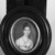 Dagoty. <em>Miniature of Eliza Wiederholdt</em>. Painting (miniature), 2 5/8 x 2 1/8 in.  (6.7 x 5.4 cm). Brooklyn Museum, Gift of Mrs. E. Barnier-Shaw, 27.30 (Photo: Brooklyn Museum, 27.30_framed_front_bw.jpg)