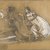 Joaquín Sorolla y Bastida (Valencia, Spain, 1863–1923, Cercedilla, Spain). <em>[Untitled] (Girl in Black Leading Girl in White)</em>, n.d. (1878-1920). Charcoal, graphite, and white pastel on wove paper, 30 5/8 x 28 3/16 in. (77.7 x 71.5 cm). Brooklyn Museum, Frank Sherman Benson Fund, 27.661 (Photo: Brooklyn Museum, 27.661_PS6.jpg)