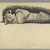 Philip H. Wolfrom (American, 1870-1904). <em>Sleeping Tiger</em>, n.d. Charcoal on paper, Sheet: 12 7/8 x 19 3/4 in. (32.7 x 50.2 cm). Brooklyn Museum, Gift of Anna Wolfrom Dove, 27.811 (Photo: Brooklyn Museum, 27.811_PS6.jpg)