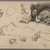 Philip H. Wolfrom (American, 1870-1904). <em>Studies of Lions and Tigers</em>, n.d. Charcoal on paper, Sheet: 12 13/16 x 19 11/16 in. (32.5 x 50 cm). Brooklyn Museum, Gift of Anna Wolfrom Dove, 27.812 (Photo: Brooklyn Museum, 27.812_IMLS_PS3.jpg)