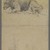 Philip H. Wolfrom (American, 1870–1904). <em>Reclining Bull and Head of Goat (recto) and Reclining Bull (verso)</em>, n.d. Graphite on paper, Sheet: 9 15/16 x 6 15/16 in. (25.2 x 17.6 cm). Brooklyn Museum, Gift of Anna Wolfrom Dove, 27.832 (Photo: Brooklyn Museum, 27.832_verso_PS4.jpg)