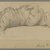 Philip H. Wolfrom (American, 1870-1904). <em>Sleeping Tiger</em>, n.d. Graphite on paper, Sheet: 5 1/2 x 8 15/16 in. (14 x 22.7 cm). Brooklyn Museum, Gift of Anna Wolfrom Dove, 27.845 (Photo: Brooklyn Museum, 27.845_PS6.jpg)