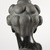 Malvina Hoffman (American, 1885–1966). <em>Martinique Woman</em>, 1928. Black Belgian marble, 22 × 14 1/4 × 15 1/4 in., 158 lb. (55.9 × 36.2 × 38.7 cm, 71.67kg). Brooklyn Museum, Dick S. Ramsay Fund, 28.384. © artist or artist's estate (Photo: Brooklyn Museum, 28.384_back_PS22.jpg)