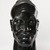 Malvina Hoffman (American, 1885–1966). <em>Senegalese Soldier</em>, 1928. Black Belgian marble, 20 x 10 x 15 in. (50.8 x 25.4 x 38.1 cm). Brooklyn Museum, Dick S. Ramsay Fund, 28.385. © artist or artist's estate (Photo: Brooklyn Museum, 28.385_front_PS20.jpg)