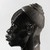 Malvina Hoffman (American, 1885–1966). <em>Senegalese Soldier</em>, 1928. Black Belgian marble, 20 x 10 x 15 in. (50.8 x 25.4 x 38.1 cm). Brooklyn Museum, Dick S. Ramsay Fund, 28.385. © artist or artist's estate (Photo: Brooklyn Museum, 28.385_side_left_PS20.jpg)