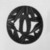 Yedo. <em>Sword Guard</em>, 19th century. Iron and shakudo, 2 3/4 x 2 15/16 x 3/16 in. (7 x 7.5 x 0.4 cm). Brooklyn Museum, Gift of F. Ethel Wickham, 28.695. Creative Commons-BY (Photo: Brooklyn Museum, 28.695_front_bw.jpg)